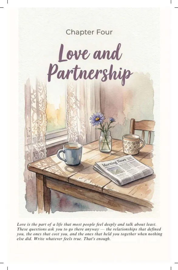 Chapter Four opener: Love and Partnership